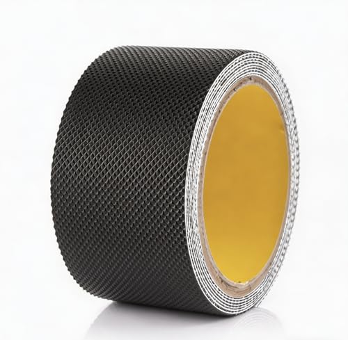 OYSTERBOY Anti-Aliping Non-Slip Tape for Robot Vacuum Dock Station, Compatible with iRobot/Dreame/Roborock/Ecovacs, 2" x 3ft (Black)