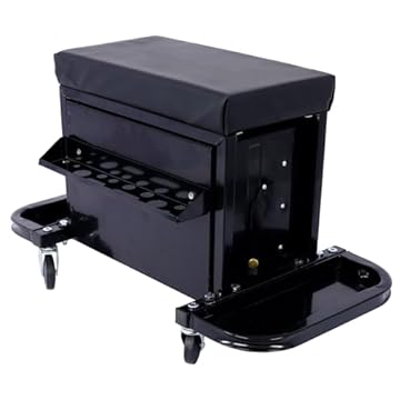 mechanics roller seat with drawers