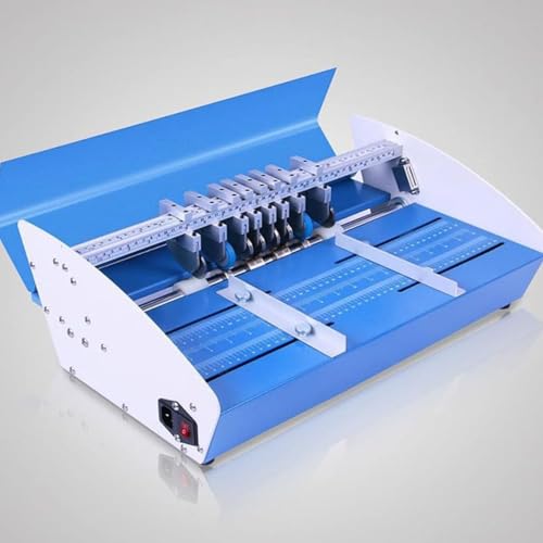 Professionelle Papierschneider, Schneider und Knittermaschine mit Skalenlineal – robustes Werkzeug für Bürobuchhüllen und Papierfalten, 460 mm
