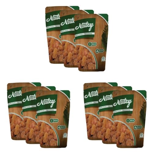 Image of Nutzy Premium Raisins (Golden Raisins /Munakka, 600g) (Pack of 3)
