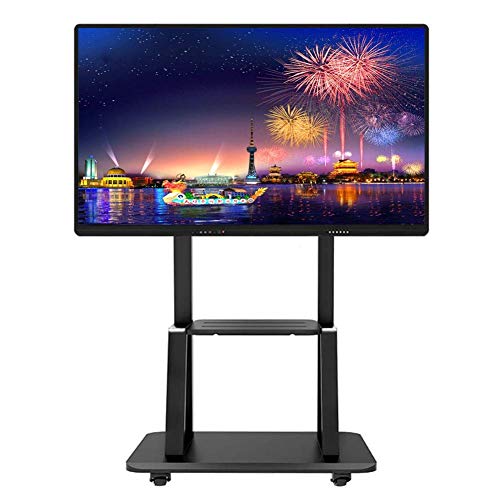 Soporte móvil para TV 32''-75'' con ruedas y estante