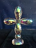 Oleg Cassini Lynda Iridescent Crystal Cross