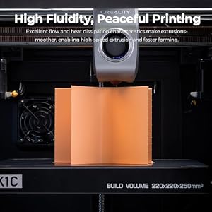 Creality High-Speed PLA Filament 1.75mm 2Kg, Fast Printing up to 300mm/s, No-Tangling, Dimensional Accuracy +/- 0.02mm, Fits Most FDM 3D Printers (Black & White) — photo 6 of 6
