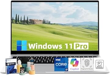 15.6FHD Galaxy Book4 Laptop - Intel Core 7 150U(10 Core) Processor, 16GB RAM, 1TB SSD, Backlit Keyboard, Fingerprint, Copilot AI PC Windows 11 Pro for Business & Students