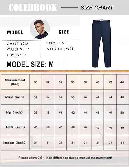 Image of CB-COLEBROOK Luxury PV Stretchable Classic Casual Pants for Men | Stylish Ankle Fit Men's Wear Premium Trousers for Office or Party | Mens Fashion Dress Trouser with 4 Pockets & Suit Pant's