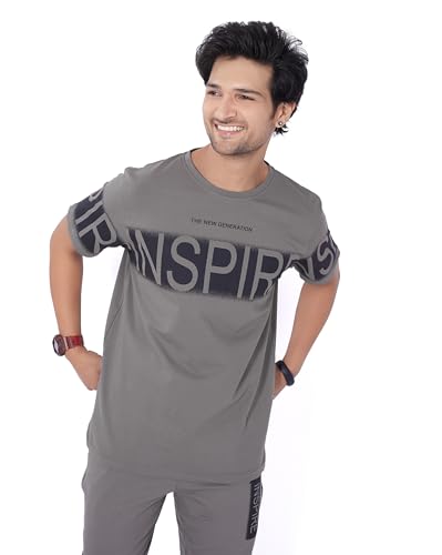 Image of WEET Cotton T-Shirt and Pyjama Set for Men,Night Wear for Men,Men's Pyjama Set 122