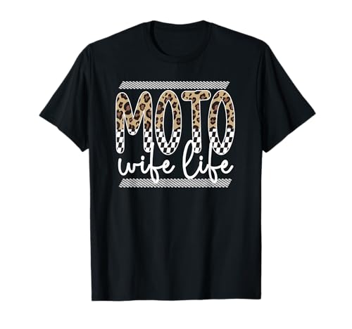 Moto Wife Life Proud Dirt Bike Wife T-Shirt