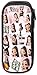 Produktbild Ar-iana Grande Muti Function Portable Pencil Case Large Capacity Storage Cosmetics Box Desk Pencil Case Stationery Organizer Pencil Case with Zipper School and Office Black