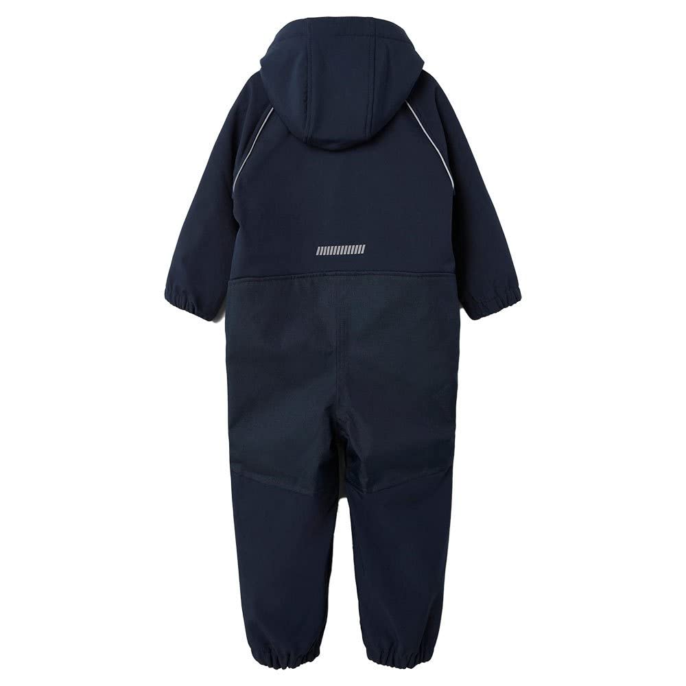 NAME IT Nmnalfa Softshell Suit Solid Fo Noos Completo da Pioggia Unisex - Bimbi 0-24 (Pacco da 1)