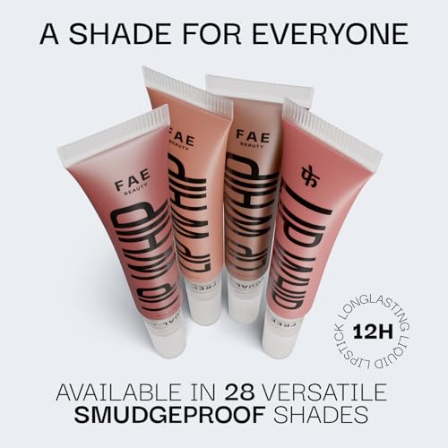 Image of Fae Beauty Lip Whip 12H Matte Liquid Lipstick | Long Wear | Non Drying | Soft Mousse Smudgeproof Formula | Vegan | Enriched with Vitamin E and Cherry Coffee - Peg
