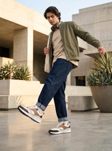 Image of OFF LIMITS Stussy (Memory Tech) Casual Sneakers for Men with Memory Foam Insock, Synthetic Upper and Phylon /TPR Sole, Stylish Lace-Up Shoes Outings