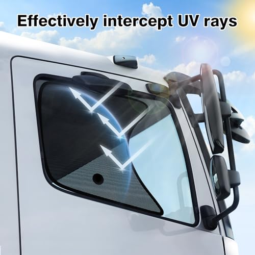 Side Window Shades for Semi Truck