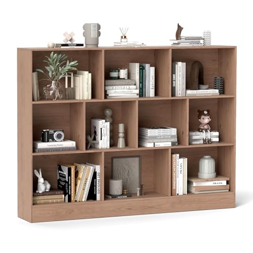 COSTWAY Estantería de 10 Cubos Libreria