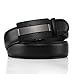 Xhtang X Men's Ratchet Belt Genuine Leather Slide Belts Adjustable From 36