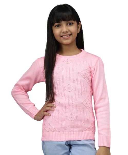 swellswag Stylish Full Sleeve Sweater for Girls – Winter Warm Knitted Pullover-picture-34