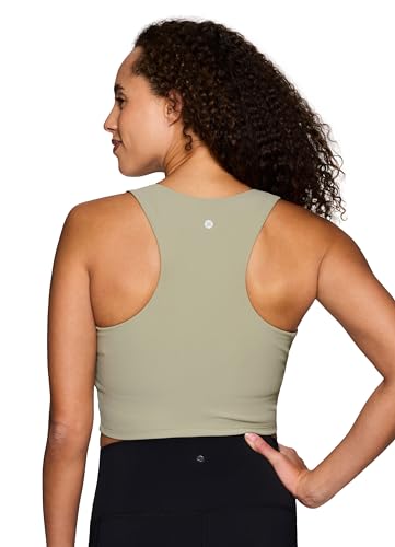 Camiseta corta de moda con brasier integrado para entrenar cómoda 3