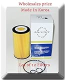 12 X SOE1405 Made In Korea Engine Oil Filter Fits: Freightliner Sprinter 2500 3500 2014-2017)