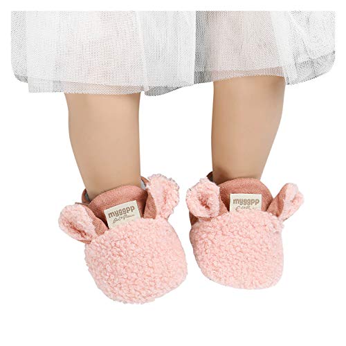 Little Girl Casual Dress Shoes Prewalker Baby Lamb Child Girl Slippers Crawling Shoes Boy High Top Shoes Kids3