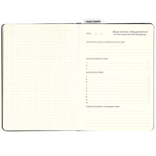 Journal avec grille de notes 240 pages C.R. Gibson MJ174-22696 format compact - 2