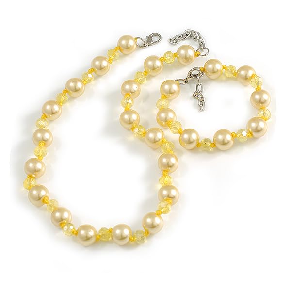 Falta de complementos alegres: juego de collar y pulsera Avalaya 3