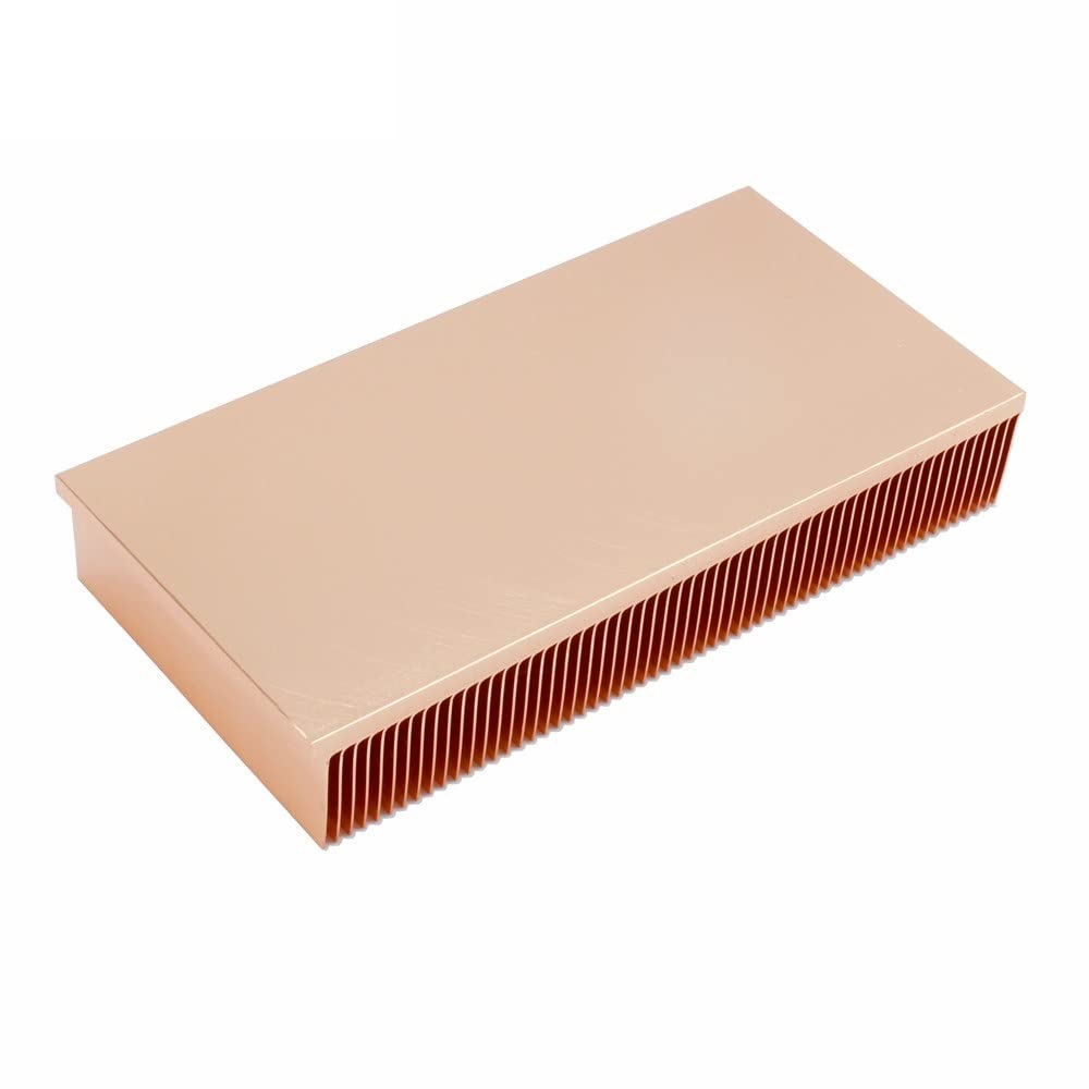 Ventole Dissipatore di Calore in Rame Puro 120x60x20mm Dissipatore di Calore Radiatore di Raffreddamento for Chip elettronico LED Dissipazione del Calore