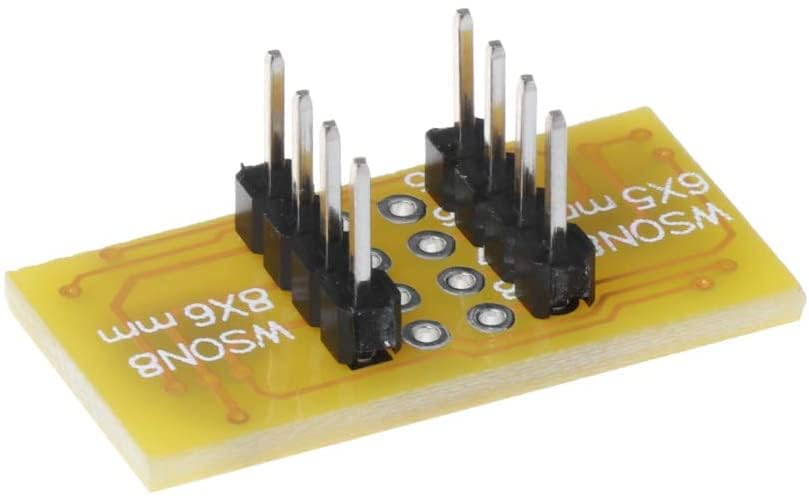 SATKIT Adattatore WSON8 DIP8 per Chip QFN8 DFN8 MLF8 Programmatori TL866II Plus RT809H RT809F 8 Pin