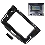 Diseño de tamaño estándar de 10.1 pulgadas: construido para adaptarse a la mayoría de los estéreos de posventa de doble DIN, este marco de panel de radio de coche soporta la instalación de nuevos sistemas de audio mientras conserva la integridad estructural y el diseño de tu interior.