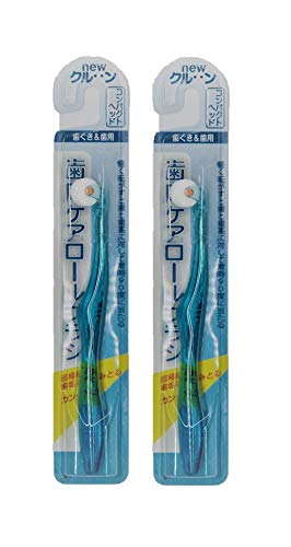 歯周ケアロールブラシブルー2本セット