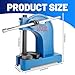 2 Ton Arbor Press, Heavy Duty Manual Arbor Press, Ratchet Leverage Arbor Press with Handwheel Metal Punch Press Machine for Stamping Forming Bending (2 Ton） (Blue)