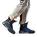 DZGT 2021 Safety Work Shoes for Men and Women, Steel Toe Cap Working Sneaker, Lightweight and Breathable, Fashion Non-Slip Hiking Boots Plus Size Blue