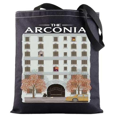 G2TUP Arconia Tote Bag Arconia & Mabel & Oliver & Charles Fans Gift Only Murders Inspired Shoulder Bag Arconia Merch (Arconia BL TG)