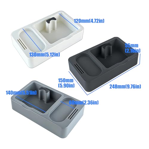 Caja de café de ABS para espresso con base suave de silicona 6