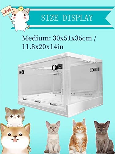 Gabbia Per Ossigenoterapia E Aerosol Per Cani E Gatti - Trasparente E Pieghevole - Foto 3