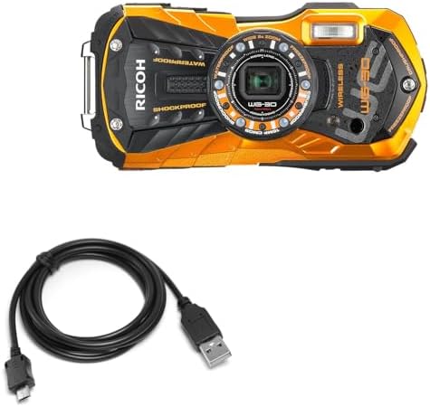 BoxWave Cable Compatible with Ricoh WG-30w - DirectSync Cable (2-Pack), Charge and Sync Cable Multi Pack image 3