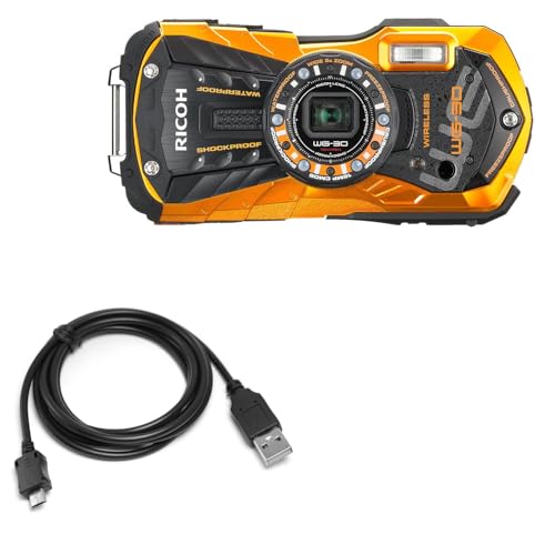 Ricoh wg-30 W�P�[�u���ABoxWave R [ DirectSync�P�[�u��( 2 - Pack ) ]�[�d�Ɠ����P�[�u���}���`�p�b�Nfor Ricoh wg-30 W