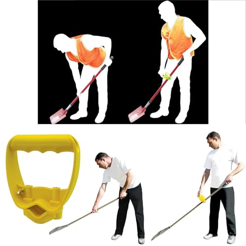Rastrillos y herramientas con mango de pala extraíble ergonómico 4