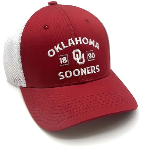 Gorra trucker ajustable Oklahoma University multicolor miniatura 1