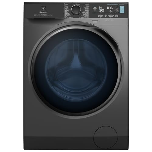 Electrolux 10KG Inverter Motor Premium Front Load Washing Machine, 1400 RPM & 5 Star Energy Saving, 15 Programs, AI-Sensor Wash, Abaya Cycle, UltraMix, Hygiene Care, Fully Automatic Washer EWF1042R7SB