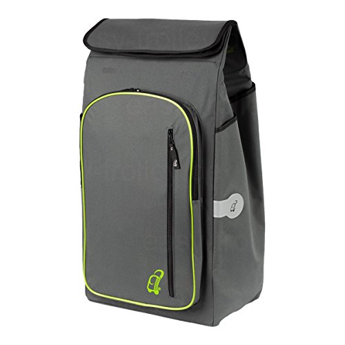 Andersen Einkaufstrolley Royal XXL luftbereift und 56 Liter Einkaufstasche Toto grau mit Kühlfach Einkaufswagen Gestell… – Bild 8