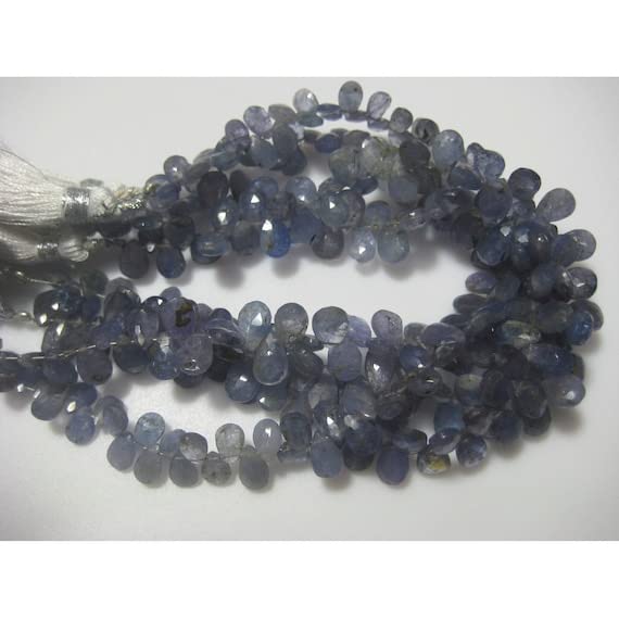 Amethyst Briolette perles améthyste pour créer vos bijoux d'été chic