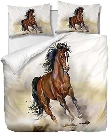 OliveSleep Theme of TV series Duvet Cover Set Double Size,Quilt Cover Set Decorative 3 Piece Bedding Set with 2 Pillowcases, (Multi 23, Double)