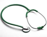FEE-ZC Allgemeine Klassische Kardiologie-Doppelkopf-Stethoskop, manuelle Arm-Blutdruckmessgeräte für Doktor Nurse Vet Medical Student Health Blood, Green