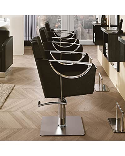  Xanitalia 3 Poltrone Parrucchiere per Arredo Salone Offerta Hair Crown in Pelle Nera per Saloni (375.038x3)