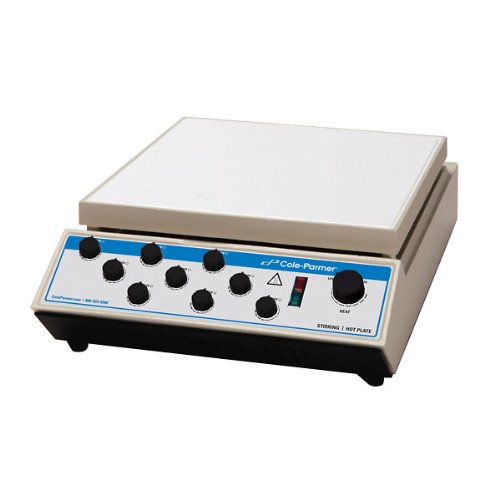 ColeParmer FivePosition Stirring Hot Plate, 230 VAC Science Lab Hot Plates
