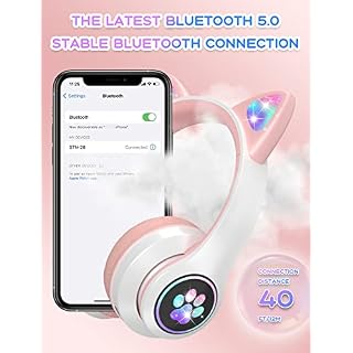 VuyKoo Bluetooth Casque Audio Enfants avec HD Microphone/Lumières LED, Ecouteurs Enfants du Volume Limité 85dB, Son… - Les Beatles, Paul McCartney, John Lennon, RIngo Starr, George Harrison VuyKoo Bluetooth Casque Audio Enfants avec HD Microphone/Lumières LED, Ecouteurs Enfants du Volume Limité 85dB, Son… – Image 4