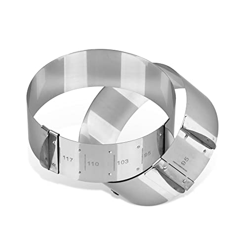 FM Professional 21601 cercle de cuisine, emporte pièce rond, moule à pain, moule brioche,...
