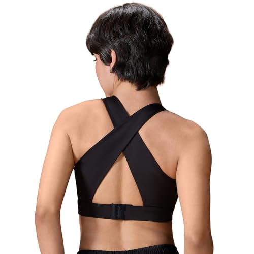 Image of Kica Crostini Full Coverage Sports Bra - High-Impact Support & Quick-Dry KICASKN Fabric