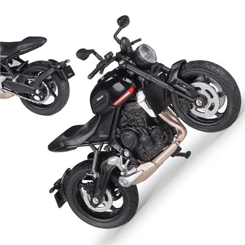 Maquette de moto en alliage Triumph Trident 660 à l'échelle 1:18 pour jouet et collection