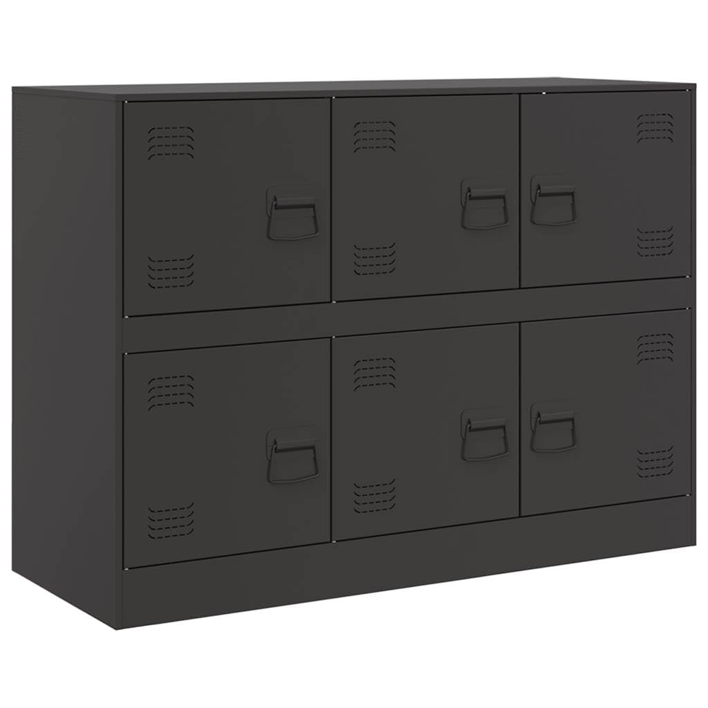 Fengshui Kredens czarny, 99 x 39 x 73 cm, stal