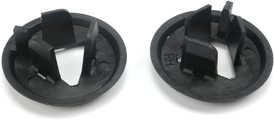 Sun Visor Sunvisor Bezel Trim Mount New Pair Compatible with 1997-2004 Corvette C5